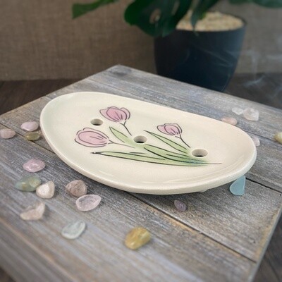 Tulip Soap Dish