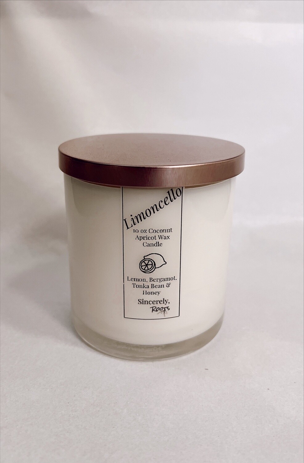 10oz Clear Candle