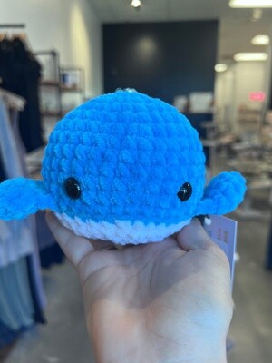 Blue Fuzzy Whale