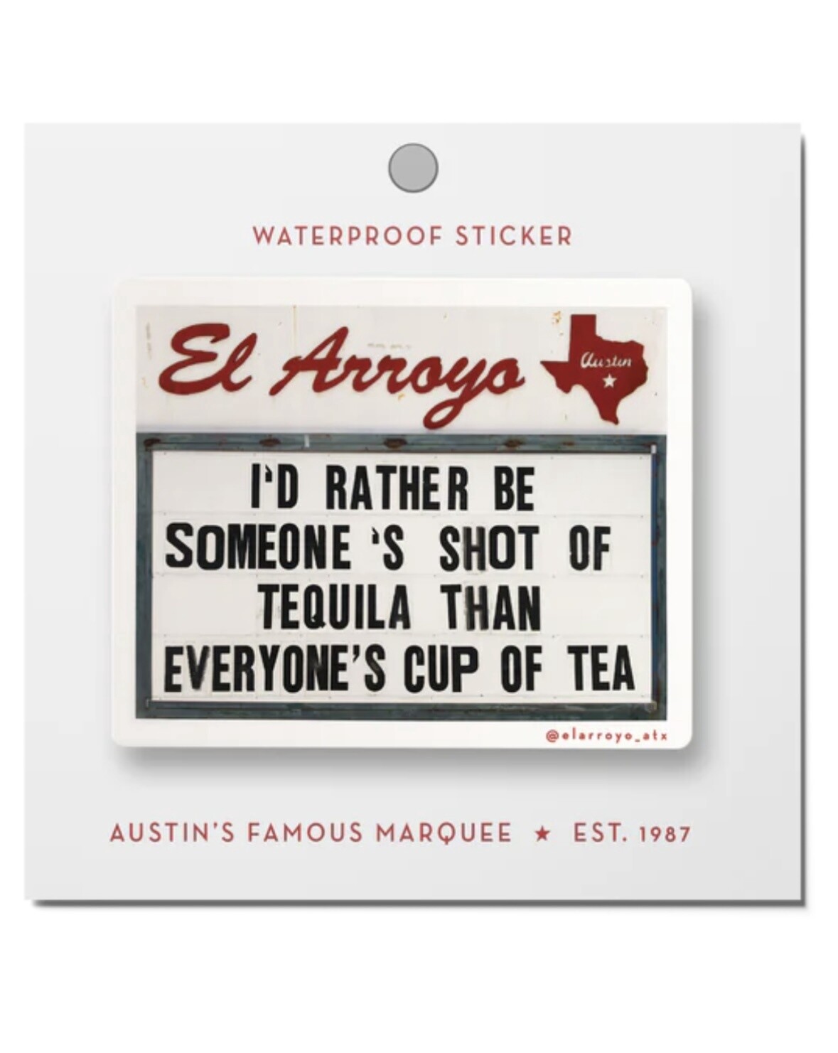 El Arroyo Sticker