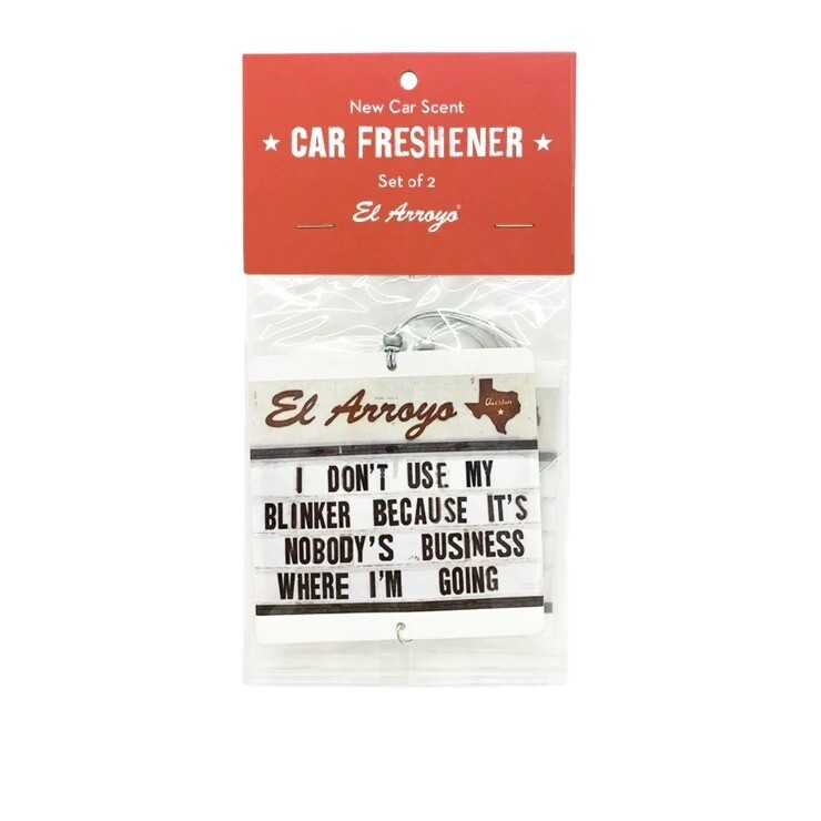 Nobody's Business Car Freshener