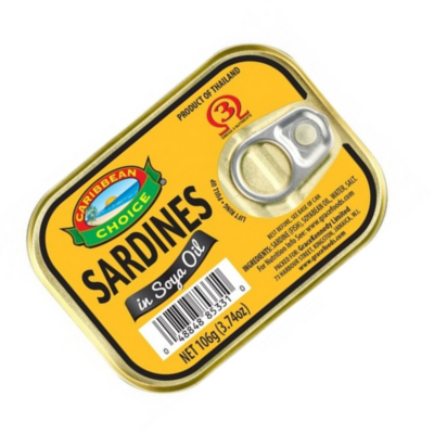 Caribbean Choice Sardine (In Soy Oil)