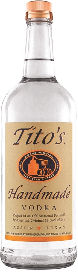 Tito&#39;s Handmade Vodka (Liter Size Bottle) 1L