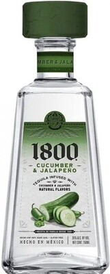 1800 Cucumber & Jalapeño Tequila 750ml