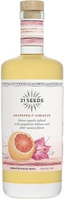 21 Seeds Grapefruit Hibiscus Blanco Tequila 750ml