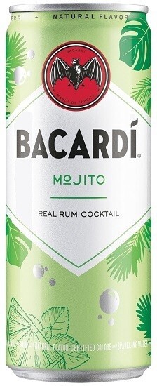 Bacardi Mojito Real Rum Cocktail (355ml can)