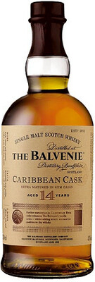 The Balvenie Caribbean Cask Single Malt Scotch Whisky Aged 14 Years 750ml
