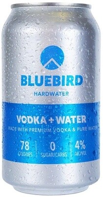 Bluebird Hardwater Vodka + Water (12oz can)