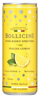 Bollicini Italian Lemon Spritzer (250ml can)
