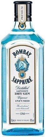 BOMBAY SAPPHIRE GIN (Liter Size Bottle) 1L