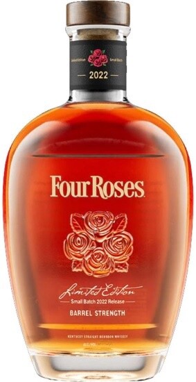Four Roses Small Batch 2022 Release Barrel Strength Kentucky Straight Bourbon Whiskey 750ml