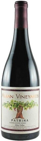 Alban Vineyards Patrina Estate Syrah Edna Valley 2019 750ml