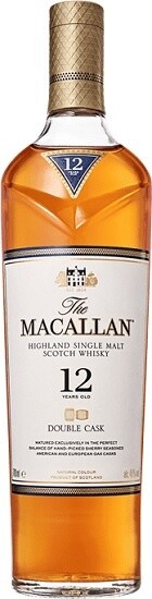 Macallan Highland Single Malt Scotch Whisky 12 Years Old Double Cask (Mini Bottle) 50ml