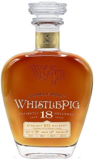 WhistlePig Double Malt Rye Aged 18 Years 4th Edition 750ml