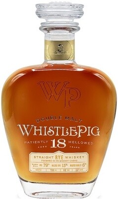 WhistlePig Double Malt Straight Rye Aged 18 Years 4th Edition 750ml