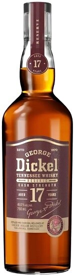 George Dickel Tennessee Whisky Reserve Cask Strength Aged 17 Years 750ml