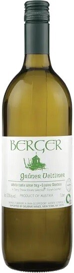 Berger Gruner Veltliner 2024 (Liter Size Bottle) 1L