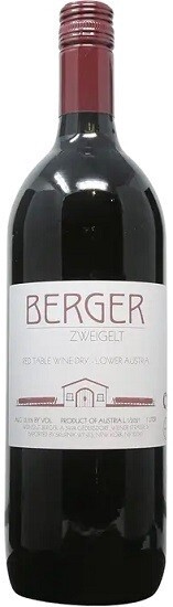 Berger Zweigelt 2022 (Liter Size Bottle) 1L