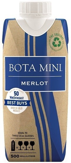 Bota Mini Merlot (Small Format) 500ml
