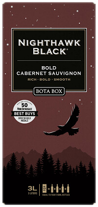 Bota Box Nighthawk Black Bold Cabernet Sauvignon (3 Liter Box) 3L