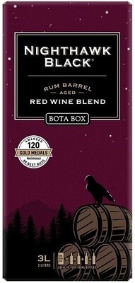 Bota Box Nighthawk Black Rum Barrel Aged Red Wine Blend (3 Liter Box) 3L
