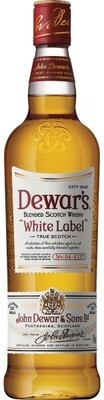 Dewar&#39;s Blended Scotch Whisky White Label (Half Pint Bottle) 200ml