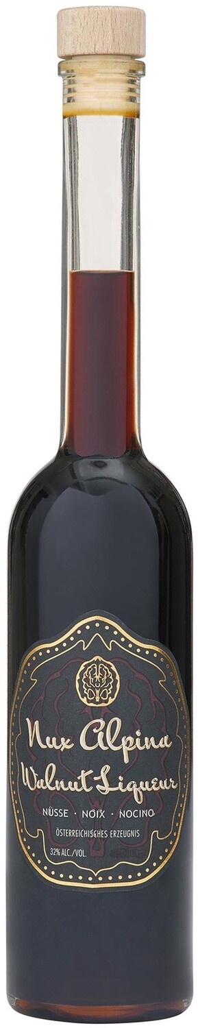 Nux Alpina Walnut Liqueur (Nocino) (Pint Size Bottle) 375ml