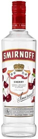 Smirnoff Cherry Vodka (Pint Size Bottle) 375ml