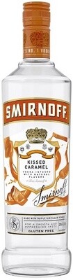 Smirnoff Kissed Caramel Vodka (Mini Bottle) 50ml
