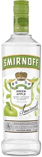 Smirnoff Green Apple Vodka (Mini Bottle) 50ml