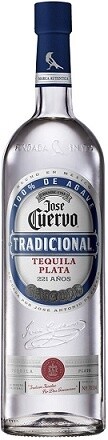 Jose Cuervo Tradicional Tequila Plata (Liter Size Bottle) 1L