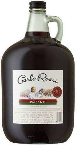 Carlo Rossi Paisano (Large Format Bottle) 4L