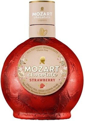 Mozart White Chocolate Strawberry Cream 750ml