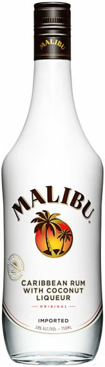 Malibu Rum (Pint Size Bottle) 375ml