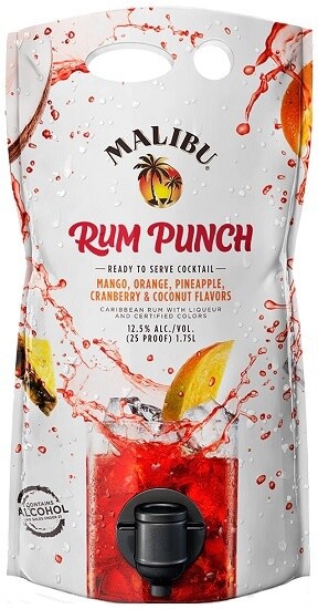 Malibu Rum Punch (Bagnum) 1.75L