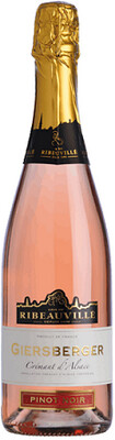 Cave de Ribeauville Giersberger Cremant d&#39;Alsace Pinot Noir Rosé 750ml