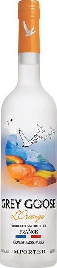 Grey Goose L&#39;Orange Vodka (Liter Size Bottle) 1L