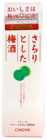 Choya Sarari Ume Liqueur (Liter Size Box) 1L
