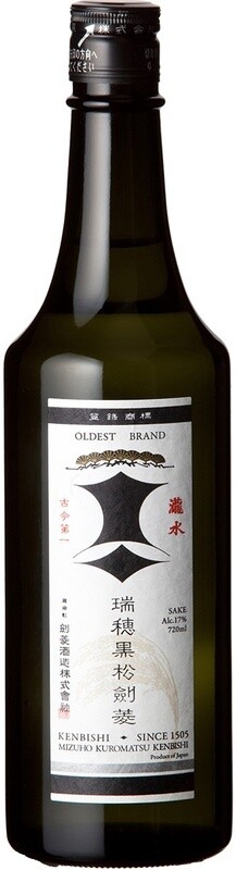 Kenbishi Mizuho Kuromatsu Yamahai Sake 720ml