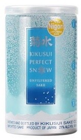 Kikusui Perfect Snow Nigori Sake (180ml Can)