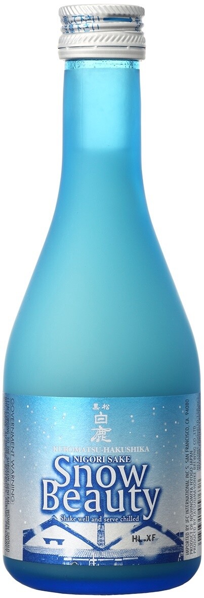 Hakushika Nigori Snow Beauty Sake (Small Format Bottle) 300ml