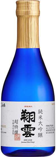 Hakutsuru Sho-Une Junmai Dai Ginjo Sake (Small Format Bottle) 300ml