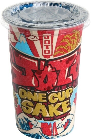 Joto One Cup "Graffiti Cup" Sake (200ml Cup)