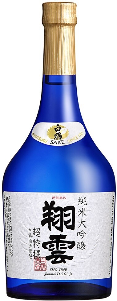 Hakutsuru Sho-Une Junmai Dai Ginjo Sake 720ml