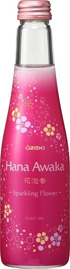 Ozeki Hana Awaka Sparkling Flower Sake (Small Format Bottle) 250ml