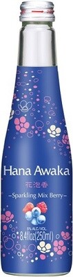 Ozeki Hana Awaka Sparkling Mix Berry Sake (Small Format Bottle) 250ml