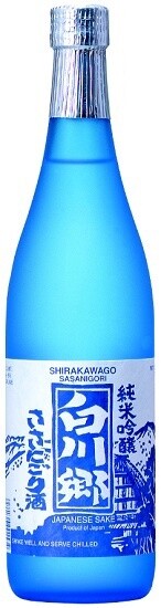 Shirakawago Sasanigori Junmai Ginjyo Sake 720ml