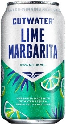 Cutwater Lime Tequila Margarita (12oz can)