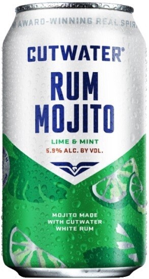 Cutwater Rum Mojito Lime &amp; Mint (12oz can)