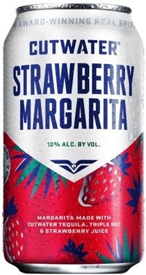 Cutwater Strawberry Margarita (12oz can)